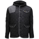 Voi Jeans Men's Majesty Hooded Jacket - Black