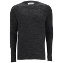 Jack & Jones Men's Calla Crew Neck Knitted Jumper - Black