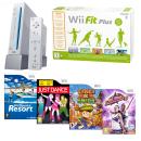Nintendo Wii Console: Bundle (Including Wii Sports Resort, Just Dance, All Star Cheerleader 2, Samba De Amigo & Wii Fit Plus with Board)