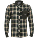 Humor Men's Dulle Contrast Check Shirt - Green Multi