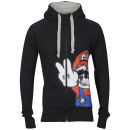 Joystick Junkies Men's Anarchy Zip-Through Hoody - Black