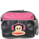 Paul Frank Headphones Messenger Bag - Fuschia/Black