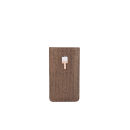 Ted Baker Women's Orli Metallic Weave Leather iPhone Holder - Bronze