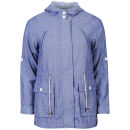 Moku Women's Lightweight Denim Look Festival Jacket - Light Blue