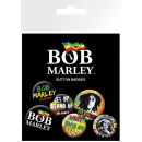 Bob Marley Logos - Badge Pack