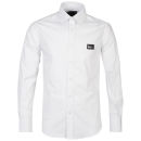 Le Breve Men's Italy Long Sleeved Shirt - White