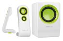 SPEEDLINK Vivente 2.1 Subwoofer Speaker System - (White/Green)
