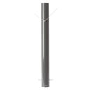 Karlsson Wall Clock Tube Pendulum - Grey