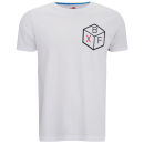 Boxfresh Herren Lamert Back Graphic T-Shirt - Weiß