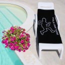 Beach Towel - Police Crime Scene Logo