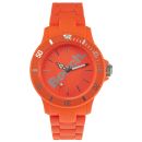 Bench Women's Plastic Bracelet Strap Watch - Orange