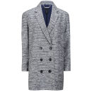 Marc by Marc Jacobs Women's Oversized Suit Coat - Normandy Blue Multi