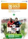 Xbox Live 12 Month Subscription FIFA 12 Themed + 800 Points Free