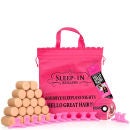 Sleep In Rollers Promotional Kit (2 packs of Rollers (colour may vary), Tutorial DVD, Pack of Clamps in Iconic Black Tote Bag)