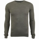Antony Morato Men's Fine Long Sleeved Knit - Nut Melange