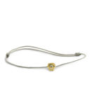 Daisy Knights Skull Friendship Bracelet - Gold/Grey