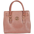 Jack French Women's 'The Mount' Patent Leather Tote Bag - Rust