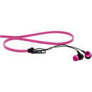 iHip Zip Tangle Free Zippered Earphones - Pink - REFURB