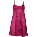 John Galliano Women's Newspaper Print Beach Dress - Pink