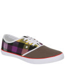 Boxfresh Men's Bobon Pumps - Red Check/Grey