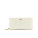 Lauren Ralph Lauren Women's Tate Graphic Zip Around Wallet - Vanilla