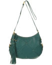 Ri2k Tracey Leather Patchwork and Pinstud X-Body Bag