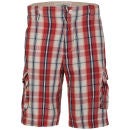 Soul Star Men's Holly Shorts - Dark Red