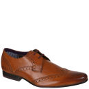 Ted Baker Men's Nenoi Pointed Leather Derby Shoes - Tan
