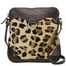 OSPREY LONDON The Ranger Safari Leather Cross Body Bag - Jaguar Animal Print