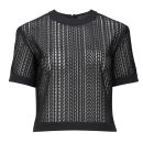 Alexander Wang Women's Boxy Logo T-Shirt - Black