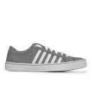 K-Swiss Men's Adcourt Canvas Trainers - Grey/White