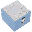 Blue and Silver Baby Keepsake Box