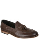 H Shoes by Hudson Men's Tyska Leather Loafers - Brown