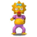 Neca Simpsons 25th Anniversary - Maggie 5 Inch Action Figure