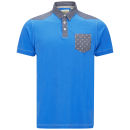 Conspiracy Men's Rayful Polo Shirt - Marina Blue