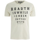 Xplicit Men's Read This T-Shirt - Off White