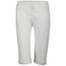 Chloe Women's Three Quarter Length Trousers - White