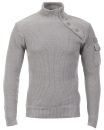 Duck And Cover Men's Askew Knit - Light Grey