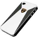 Lamborghini Licensed iPhone 4G Skin Grip - White (iPhone 4)