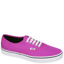 Vans Authentic Neon Trainers - Purple/True White