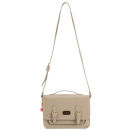 Paul's Boutique Women's Jody Block Patent Satchel - Mushroom