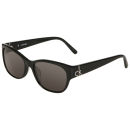 CK by Calvin Klein Women's Metal CK Logo Arm Sunglasses