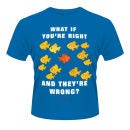 Fargo Men's T-Shirt - What If You're Right - Blue
