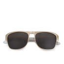 Eyecatcher Women's Wayfarer Sunglasses - Gold/Black/White