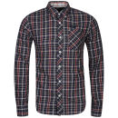 Tommy Hilfiger Men's Taz Long Sleeve Check Shirt - Dress Blues