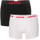 Levi's Men's Fraser 2-Pack Boxers - Black/White