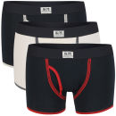 Jack & Jones Men's 3-Pack CG Boxers - Pompeian Red