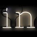 Seletti Neon Font "In" Lamp