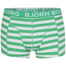 Bjorn Borg Men's Short Shorts Sunrise Stripe - Kelly Green