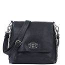 Markberg Dagmar Leather Cross Body Bag - Black